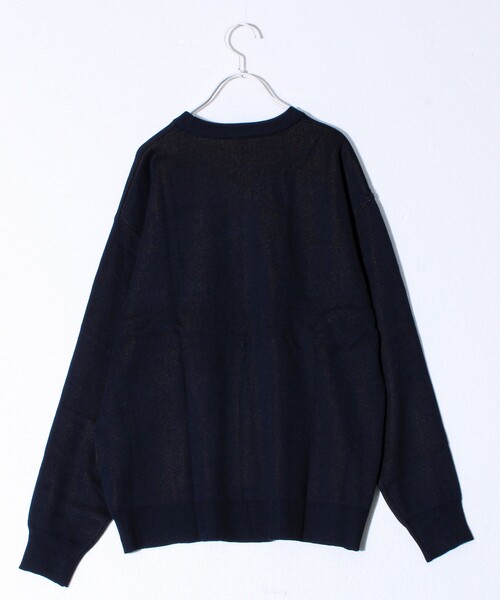 GLOSTER（グロスター）の「【MICKEY&JERRY】UNISEX ジャガードニット（ニット/セーター・メンズ・ブルー系その他6/グレイッシュベージュ/オフホワイト/ブルー系その他7・M/L/XL）」の6枚目の写真