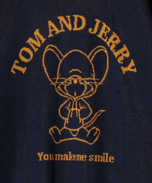 GLOSTER（グロスター）の「【MICKEY&JERRY】UNISEX ジャガードニット（ニット/セーター・メンズ・ブルー系その他6/グレイッシュベージュ/オフホワイト/ブルー系その他7・M/L/XL）」の10枚目の写真