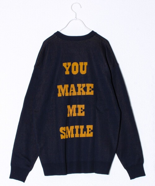 GLOSTER（グロスター）の「【MICKEY&JERRY】UNISEX ジャガードニット（ニット/セーター・メンズ・ブルー系その他6/グレイッシュベージュ/オフホワイト/ブルー系その他7・M/L/XL）」の11枚目の写真