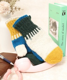 FUNALIVE（ファンアライブ）の「3TONEひも付きミトン（手袋）」