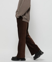 niko and... | ストレッチカットコールフレアパンツ(その他パンツ)