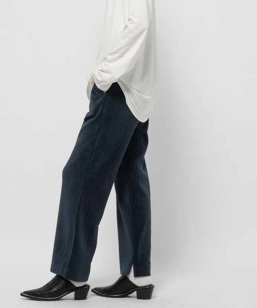 niko and...（ニコアンド）の「ストレッチカットコールフレアパンツ（その他パンツ・レディース・ブラウン/チャコール/ネイビー・FREE）」の10枚目の写真