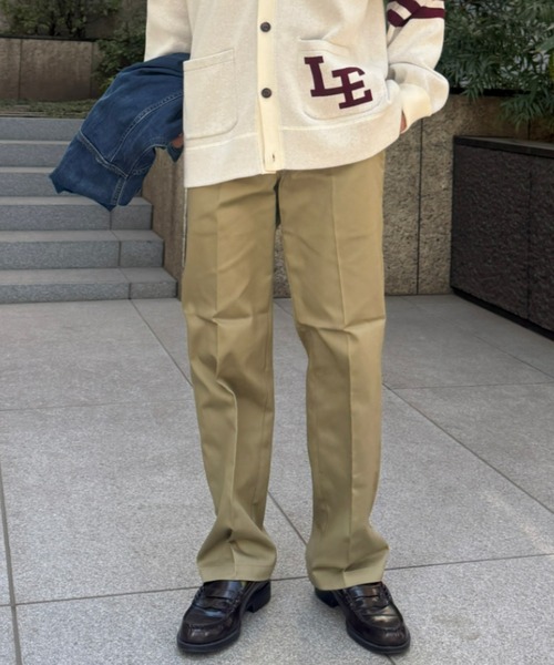 Dickies(ディッキーズ)の「Dickies/ディッキーズ テーパードイージーワークパンツ/スラックスパンツ(その他パンツ・メンズ・カーキ/オリーブ/ブラック/チャコールグレー・SMALL/MEDIUM/LARGE/X-LARGE)」の1枚目の写真