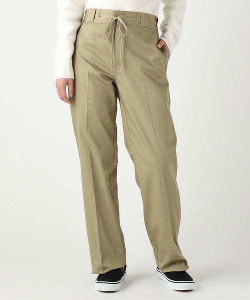 Dickies(ディッキーズ)の「Dickies/ディッキーズ テーパードイージーワークパンツ/スラックスパンツ(その他パンツ・メンズ・カーキ/オリーブ/ブラック/チャコールグレー・SMALL/MEDIUM/LARGE/X-LARGE)」の15枚目の写真
