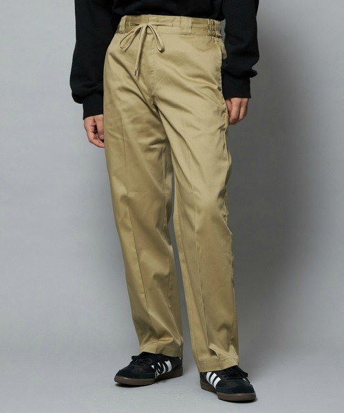 Dickies(ディッキーズ)の「Dickies/ディッキーズ テーパードイージーワークパンツ/スラックスパンツ(その他パンツ・メンズ・カーキ/オリーブ/ブラック/チャコールグレー・SMALL/MEDIUM/LARGE/X-LARGE)」の16枚目の写真