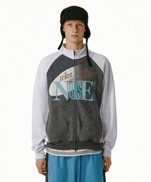 TEKET（テケット）の「Noise Zip-Up Sweatshirt Melange Gray（その他トップス）」