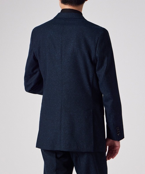シルクカラーネップツィード 2ボタンジャケット / 253110 2169UN