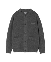 Wacky WiLLy（ワッキーウィリー）の「BASIC LOGO ROUND NECK CARDIGAN（カーディガン/ボレロ）」