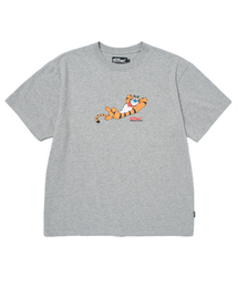 WKNDRS | KELLOGGS TONY T-SHIRT (M.GREY)(Tシャツ/カットソー)