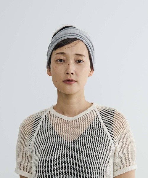 La Maison de Lyllis（メゾンドリリス）の「【La Maison de Lyllis】FRAI HEADBAND フライヘッドバンド ヘアバンド 2261014（ヘアバンド・レディース・ブラック/ブラウン/グレー・FREE）」の8枚目の写真