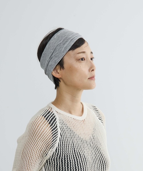 La Maison de Lyllis（メゾンドリリス）の「【La Maison de Lyllis】FRAI HEADBAND フライヘッドバンド ヘアバンド 2261014（ヘアバンド・レディース・ブラック/ブラウン/グレー・FREE）」の9枚目の写真