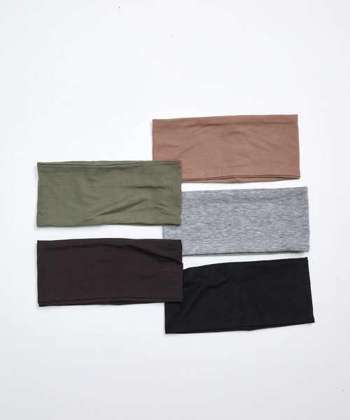 La Maison de Lyllis（メゾンドリリス）の「【La Maison de Lyllis】FRAI HEADBAND フライヘッドバンド ヘアバンド 2261014（ヘアバンド・レディース・ブラック/ブラウン/グレー・FREE）」の17枚目の写真