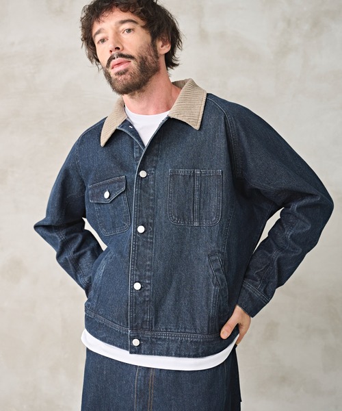 セール】「KELEN MENS / ケレン メンズ」DOLMAN SLEEVE DENIM（デニム