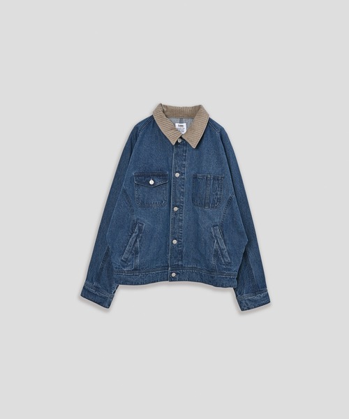 Kelen(ケレン)の「「KELEN MENS / ケレン メンズ」DOLMAN SLEEVE DENIM(デニムジャケット・メンズ・インディゴブルー/ワンウォッシュ・38/42/40)」の20枚目の写真