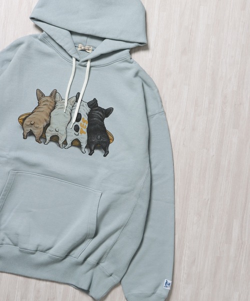 The Endless Summer（エンドレスサマー）の「TES 4BUHI SURFER SWEAT PARKA / スウェットパーカー（パーカー・メンズ・グレー/アイボリー/サックスブルー・SMALL/MEDIUM/LARGE/X-LARGE）」の2枚目の写真