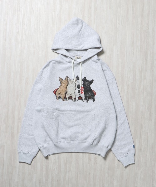 The Endless Summer（エンドレスサマー）の「TES 4BUHI SURFER SWEAT PARKA / スウェットパーカー（パーカー・メンズ・グレー/アイボリー/サックスブルー・SMALL/MEDIUM/LARGE/X-LARGE）」の9枚目の写真