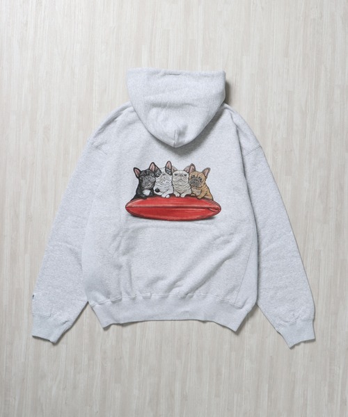 The Endless Summer（エンドレスサマー）の「TES 4BUHI SURFER SWEAT PARKA / スウェットパーカー（パーカー・メンズ・グレー/アイボリー/サックスブルー・SMALL/MEDIUM/LARGE/X-LARGE）」の10枚目の写真