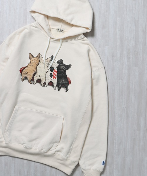 The Endless Summer（エンドレスサマー）の「TES 4BUHI SURFER SWEAT PARKA / スウェットパーカー（パーカー・メンズ・グレー/アイボリー/サックスブルー・SMALL/MEDIUM/LARGE/X-LARGE）」の14枚目の写真