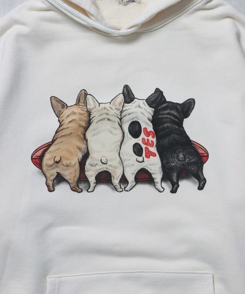 The Endless Summer（エンドレスサマー）の「TES 4BUHI SURFER SWEAT PARKA / スウェットパーカー（パーカー・メンズ・グレー/アイボリー/サックスブルー・SMALL/MEDIUM/LARGE/X-LARGE）」の15枚目の写真