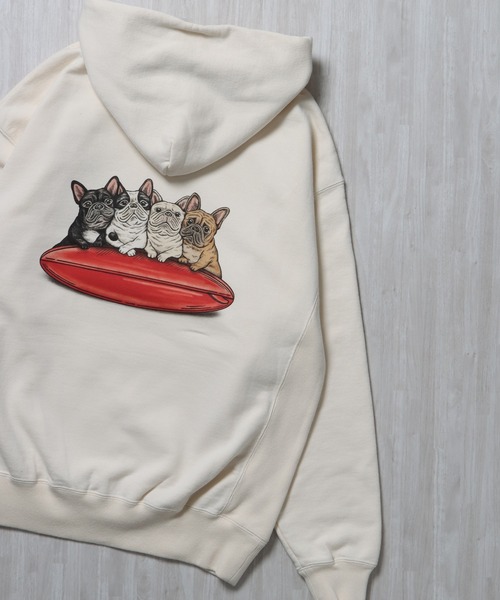 The Endless Summer（エンドレスサマー）の「TES 4BUHI SURFER SWEAT PARKA / スウェットパーカー（パーカー・メンズ・グレー/アイボリー/サックスブルー・SMALL/MEDIUM/LARGE/X-LARGE）」の11枚目の写真