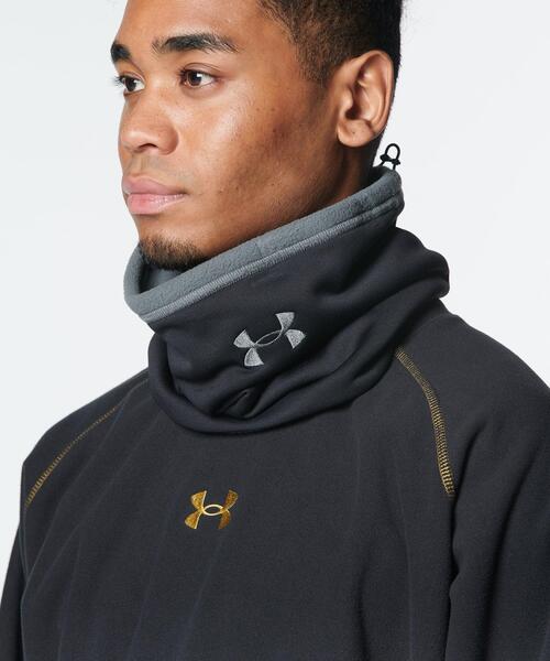 UNDER ARMOUR（アンダーアーマー）の「UAネックウォーマー（ベースボール/メンズ）（ネックウォーマー/スヌード・メンズ・ブラック・ONESIZE）」の4枚目の写真