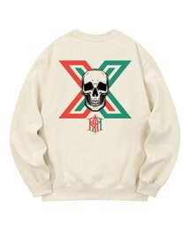KMC0149 エックススカル 裏起毛 スウェット - クリーム