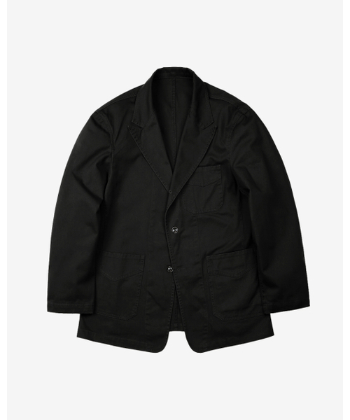 sortie(ソルティ)の「Tura Cotton Washed Jacket (Black)(テーラードジャケット・メンズ・その他・MEDIUM/LARGE/X-LARGE)」の1枚目の写真