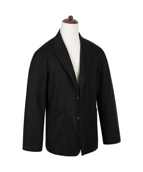 sortie(ソルティ)の「Tura Cotton Washed Jacket (Black)(テーラードジャケット・メンズ・その他・MEDIUM/LARGE/X-LARGE)」の3枚目の写真