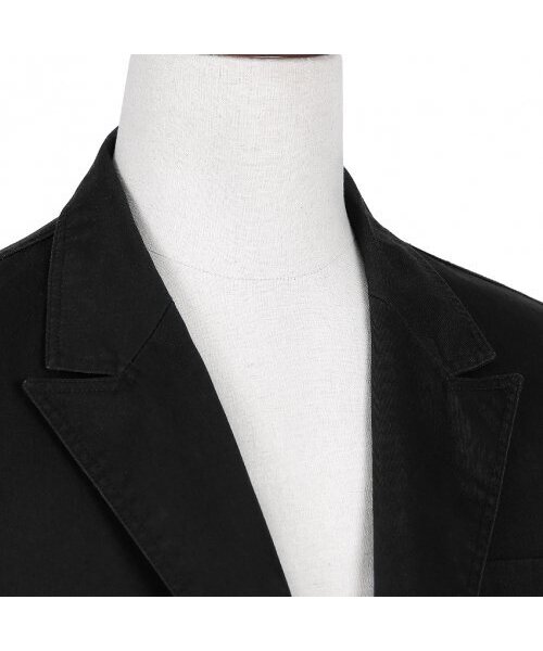 sortie(ソルティ)の「Tura Cotton Washed Jacket (Black)(テーラードジャケット・メンズ・その他・MEDIUM/LARGE/X-LARGE)」の4枚目の写真