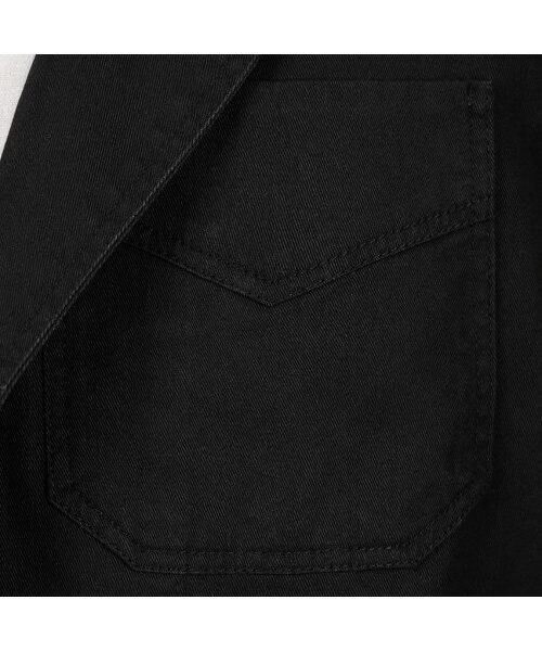 sortie(ソルティ)の「Tura Cotton Washed Jacket (Black)(テーラードジャケット・メンズ・その他・MEDIUM/LARGE/X-LARGE)」の5枚目の写真