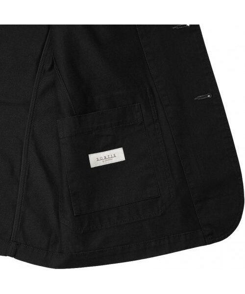 sortie(ソルティ)の「Tura Cotton Washed Jacket (Black)(テーラードジャケット・メンズ・その他・MEDIUM/LARGE/X-LARGE)」の7枚目の写真