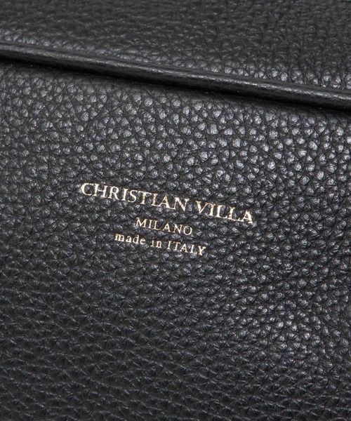 CHRISTIAN VILLA(クリスチャンヴィラ)の「Christian Villa PEGGY クリスチャン ヴィラ ペギー 2WAY ショルダーバッグ(ショルダーバッグ・レディース・ブラック・FREE)」の4枚目の写真
