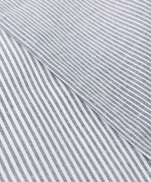 KRIFF MAYER Kid's Collection（クリフメイヤーキッズコレクション）の「袖リブハッピーシャツ（シャツ/ブラウス・キッズ・ネイビー/ストライプ/グレー/オフホワイト・170/160/150/140/130/120）」の12枚目の写真