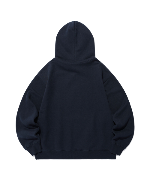 NICE GHOST CLUB(ナイスゴーストクラブ)の「GUMMY BEAR & LOGO HOODIE_NAVY(NG2EFUM400A)(パーカー・レディース・ネイビー・SMALL/MEDIUM/LARGE)」の2枚目の写真