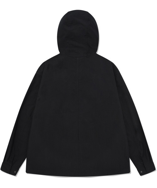 COVERNAT(カバーナット)の「コットンフードパーカージャケットブラック(ナイロンジャケット・レディース・その他・LARGE/MEDIUM/SMALL/X-LARGE/XX-LARGE)」の2枚目の写真