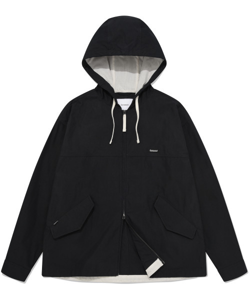 COVERNAT(カバーナット)の「コットンフードパーカージャケットブラック(ナイロンジャケット・レディース・その他・LARGE/MEDIUM/SMALL/X-LARGE/XX-LARGE)」の3枚目の写真