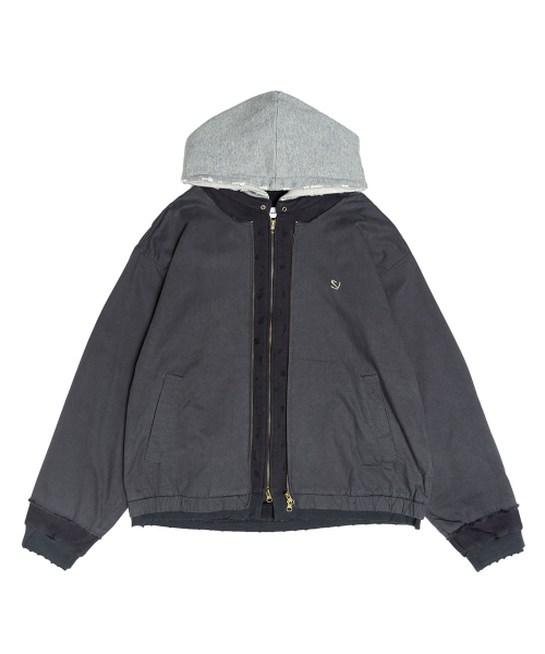 SCHISM INDUCING（スキズムインデューシング）の「HYBRID BLOUSON NAVY（ブルゾン・レディース・その他・LARGE/MEDIUM）」の6枚目の写真