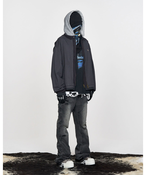 SCHISM INDUCING（スキズムインデューシング）の「HYBRID BLOUSON NAVY（ブルゾン・レディース・その他・LARGE/MEDIUM）」の11枚目の写真