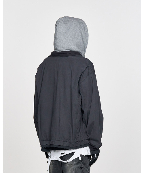 SCHISM INDUCING（スキズムインデューシング）の「HYBRID BLOUSON NAVY（ブルゾン・レディース・その他・LARGE/MEDIUM）」の7枚目の写真