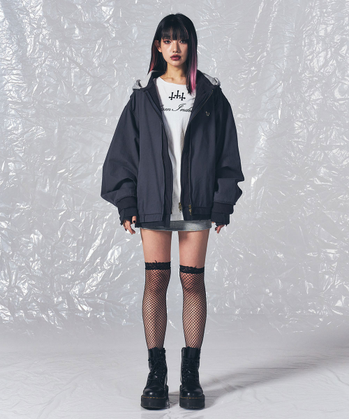 SCHISM INDUCING（スキズムインデューシング）の「HYBRID BLOUSON NAVY（ブルゾン・レディース・その他・LARGE/MEDIUM）」の18枚目の写真