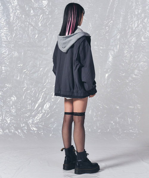SCHISM INDUCING（スキズムインデューシング）の「HYBRID BLOUSON NAVY（ブルゾン・レディース・その他・LARGE/MEDIUM）」の17枚目の写真