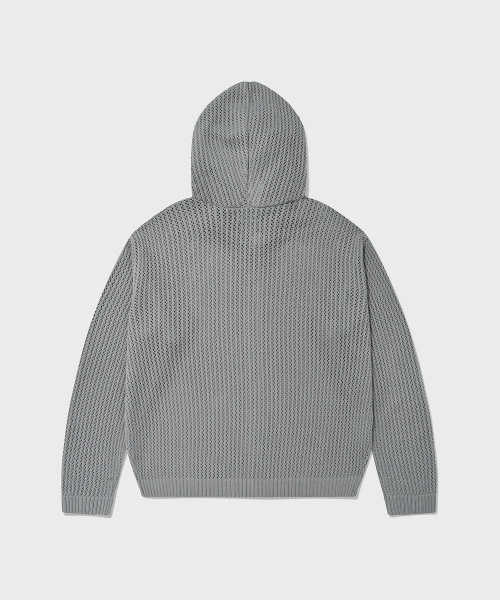 SAINTPAIN(セイントペイン)の「SPファントムメッシュニットジップアップグレー(カーディガン/ボレロ・メンズ・その他・MEDIUM/LARGE)」の2枚目の写真
