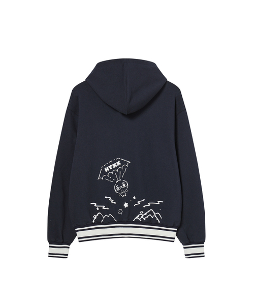 NYXX（エヌワイエックスエックス）の「NYGD ADVENTURE HOOD ZIP-UP NAVY（パーカー・レディース・その他・FREE）」の4枚目の写真