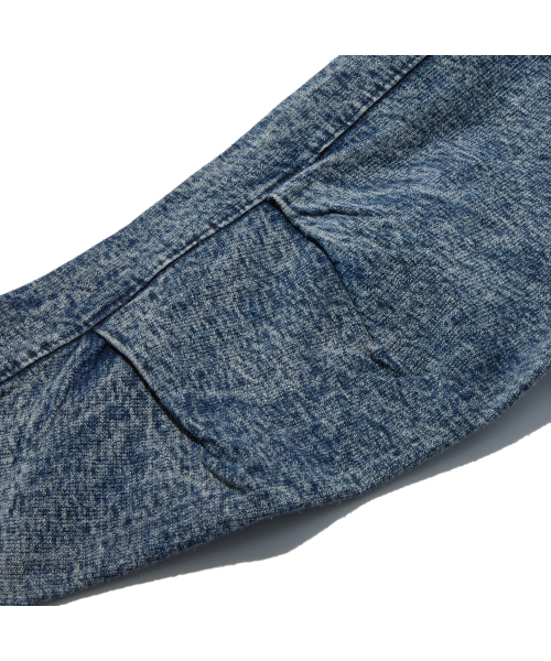 PENFIELD（ペンフィールド）の「[TRAILWEAR] ウィメンズフェイデッドクロップカラー フルジップインディゴ_FR1KJ01F（スウェット・レディース・ダークブルー・MEDIUM/SMALL）」の7枚目の写真