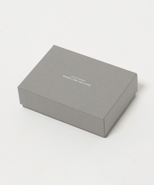 green label relaxing（グリーンレーベルリラクシング）の「GLR イタリアンレザー 3つ折り ミニウォレット 財布（財布・メンズ・ブラック/ダークグリーン・FREE）」の14枚目の写真