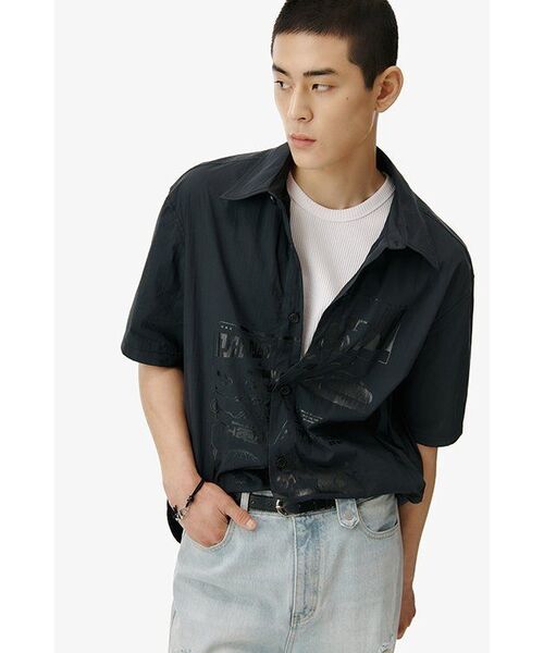 UNGIMMICK(アンジミック)の「UNBALANCED DAMAGED DENIM PANTS (LIGHT BLUE)(デニムパンツ・メンズ・その他・SMALL/MEDIUM/LARGE)」の6枚目の写真