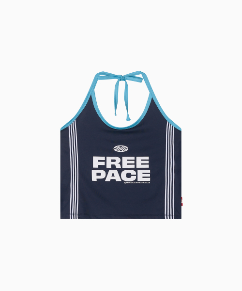 MENASOO(ミナス)の「Cool Span Sporty Halter Neck_Navy(Tシャツ/カットソー・レディース・ネイビー・F)」の11枚目の写真