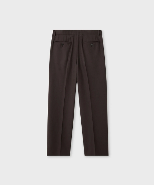 NONBLANK(ノンブランク)の「セミワイドフィットスラックス_ダークブラウン(スラックス・メンズ・その他・SMALL/MEDIUM/LARGE/X-LARGE)」の2枚目の写真
