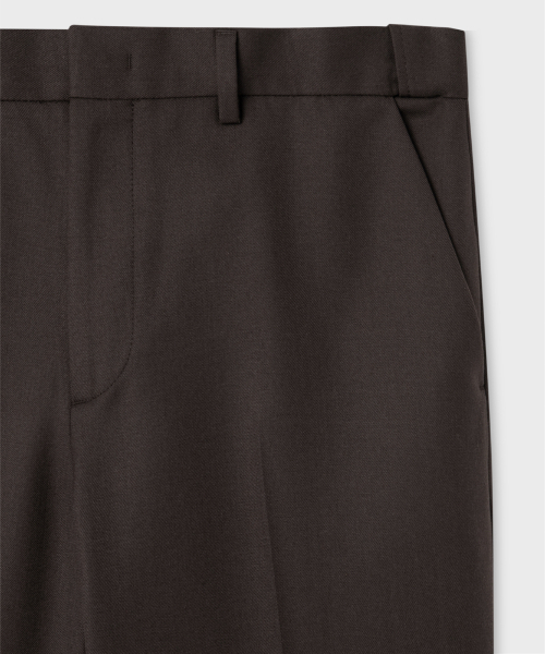 NONBLANK(ノンブランク)の「セミワイドフィットスラックス_ダークブラウン(スラックス・メンズ・その他・SMALL/MEDIUM/LARGE/X-LARGE)」の3枚目の写真