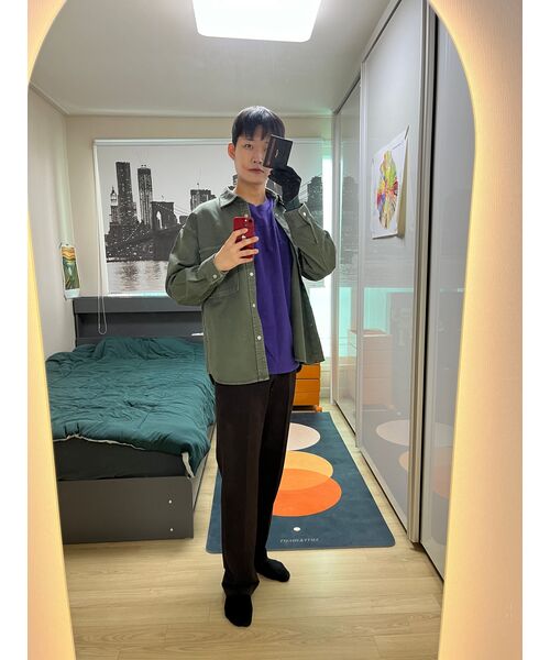 NONBLANK(ノンブランク)の「セミワイドフィットスラックス_ダークブラウン(スラックス・メンズ・その他・SMALL/MEDIUM/LARGE/X-LARGE)」の8枚目の写真